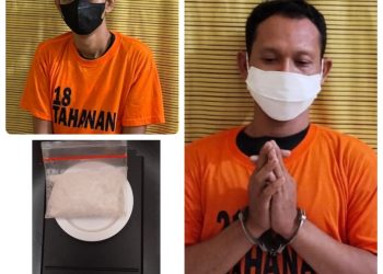 Dua Pria Sebagai Pengedar Narkoba, Ditangkap Satresnarkoba Polres Binjai