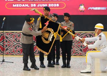 Kapolda Sumut Pimpin Upacara Pemuliaan Nilai-Nilai Tribrata, Perkuat Integritas Personel Sambut Hari Bhayangkara ke-80
