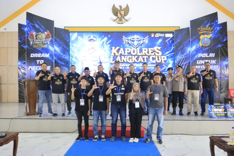 Ratusan Pelajar Ramaikan Turnamen Mobile Legends Kapolres Langkat Cup 2026