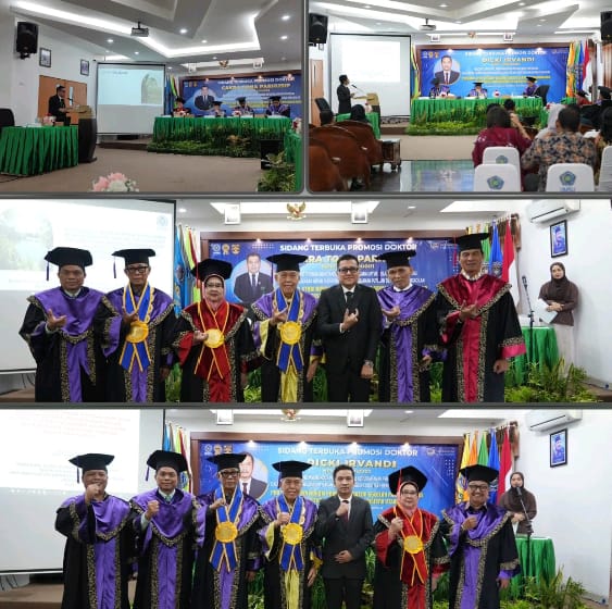 Dua Hakim Aktif Kompak Lulus Doktor, dengan Riset Isu Strategis Nasional