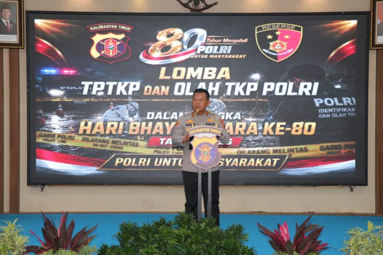 Polda Kaltim Selenggarakan Final Lomba TPTKP dan Olah TKP, Teguhkan Profesionalisme Penegakan Hukum Presisi