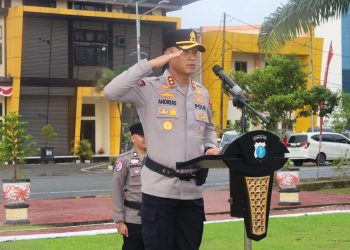Kapolres PPU Tegaskan Profesionalisme dan Integritas Saat Pimpin Kenaikan Pangkat 70 Personel