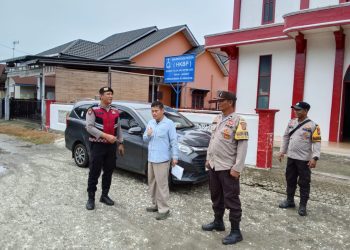 Polsek Pangkalan Susu Polres Langkat Hadirkan Rasa Aman Lewat Program Minggu Kasi dan Pengamanan Ibadah Gereja
