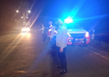Cegah Begal danTawuran,Tim Presisi Polres Langkat Sisir Jalur Protokol Hingga Perbatasan