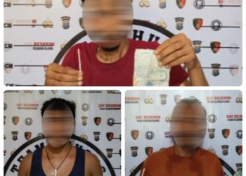 Tim URC Sat Reskrim Polres Pelabuhan Belawan Amankan Tiga Pelaku Premanisme dan Pungli, Hasil Tes Urine Positif Narkotika