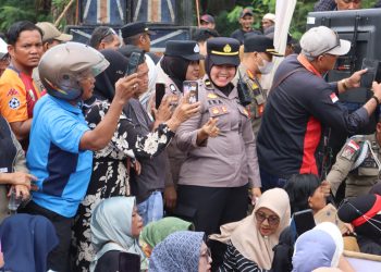 Kapolres Langkat Hadiri Aksi Penyampaian Aspirasi Korban Banjir Besitang, Polri Kawal Aspirasi Masyarakat Secara Humanis