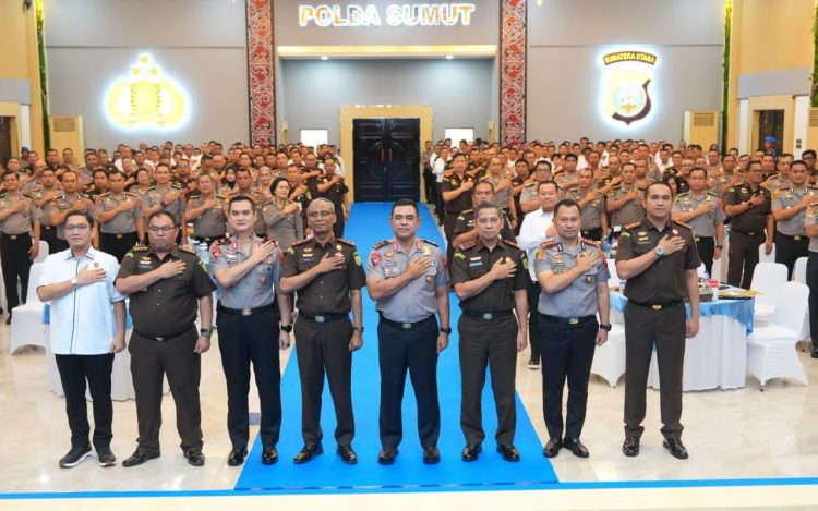 Polda Sumut-Kejati Sumut Teken MoU, Wujudkan Penegakan Hukum Profesional Tanpa Praktik Transaksional