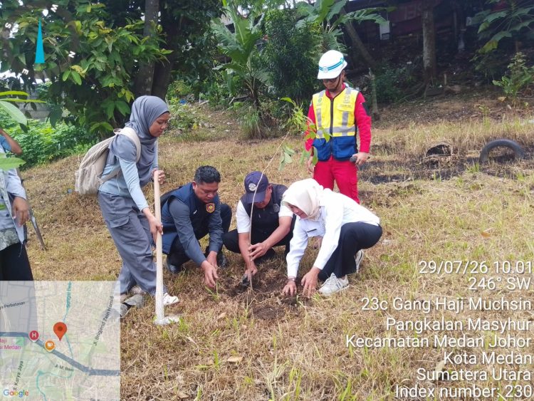 PT PP (Persero) Tbk Gencarkan Gerakan Penanaman 5.000 Pohon, Dukung Pembangunan BRT Mebidang Berwawasan Lingkungan