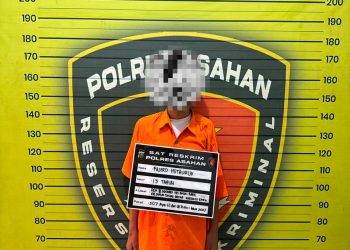 Sat Reskrim Polres Asahan Amankan Remaja Pembawa Sajam yang Diduga Hendak Terlibat Tawuran Geng Motor