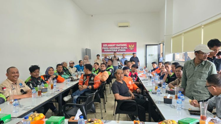 Bangun Kemitraan Strategis, Ojol Sumut Siap Bersinergi Menciptakan Lingkungan yang Tertib dan Kondusif