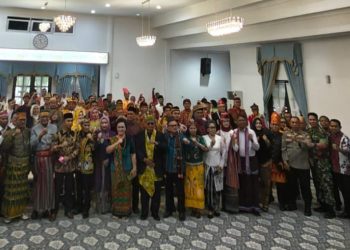 Perkuat Harmoni Keberagaman, Ditbinmas Polda Kaltim Hadiri Pelantikan FKPB Balikpapan 2026–2031