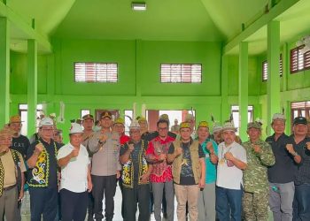 Kapolres Kukar Perkuat Sinergi di Tabang, Tegaskan Penegakan Hukum Profesional dan Berkeadilan