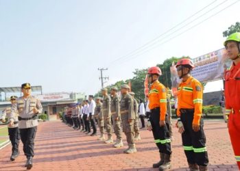 Polres Kukar Tegaskan Komitmen Perangi Karhutla, Pembakar Lahan Siap Ditindak Tegas