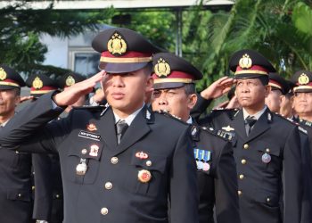 Wakapolres Langkat Pimpin Upacara HUT ke-81 Kemerdekaan RI, Perkuat Nasionalisme dan Pengabdian Polri