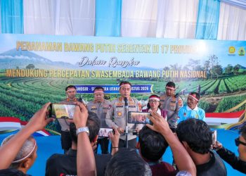 Polda Sumut Siapkan 6,16 Hektare Lahan Dukung Percepatan Swasembada Bawang Putih