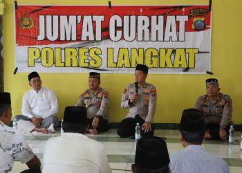 Jumat Curhat Polres Langkat, Perkuat Kamtibmas Bersama Masyarakat Banyumas