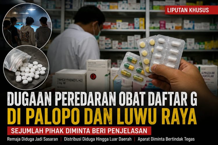 Dugaan Peredaran Obat Daftar G di Palopo dan Luwu Raya, Sejumlah Pihak Diminta Beri Penjelasan