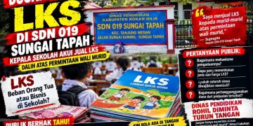 Kepala SDN 019 Sungai Tapah Akui Jual LKS kepada Murid, Dalih Atas Permintaan Wali Murid