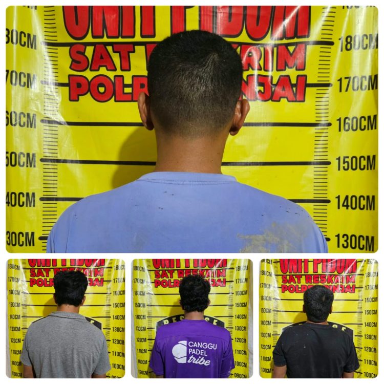 Tegas Berantas Premanisme, Polres Binjai Amankan Empat Terduga Pelaku Pungli