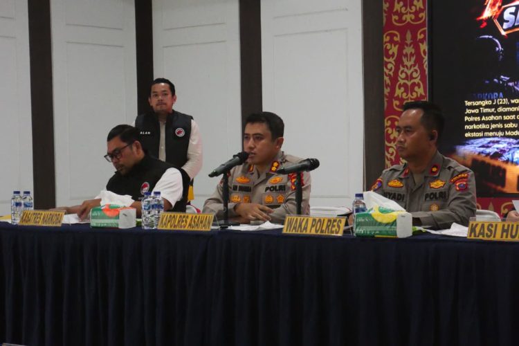 Cegah Tawuran dan Geng Motor, KRYD Polres Asahan Amankan Lima Remaja Beserta Sejumlah Sajam