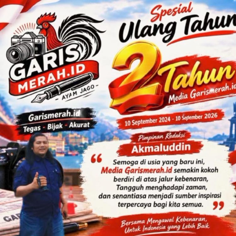 MOMENTUM GENAP 2 TAHUN PERJALAN GARISMERAH.ID ,JAJARAN REDAKSI And Kaperwil Makassar derapkalimantan.com