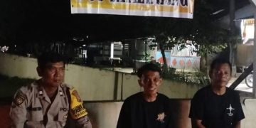 Sambangi Poskamling, Bhabinkamtibmas Perkuat Harkamtibmas dan Sinergitas Warga