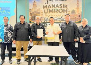 Bidik Ekosistem Umrah Terintegrasi, JARDY Travel Gandeng BPRS Harum Hikmahnugraha