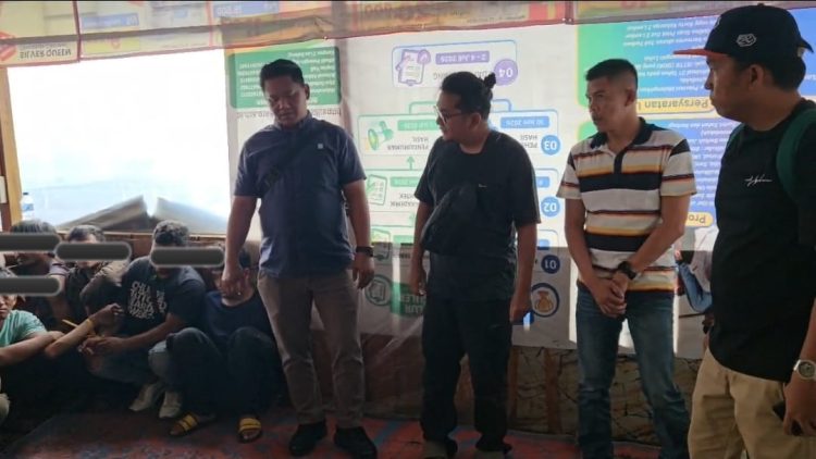 Gerebek Sarang Narkoba di Kabanjahe, Delapan Orang Diamankan