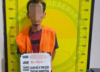 Satresnarkoba Polresta Deli Serdang Berhasil Amankan Seorang Pria dan Sita 4,32 Gram Shabu