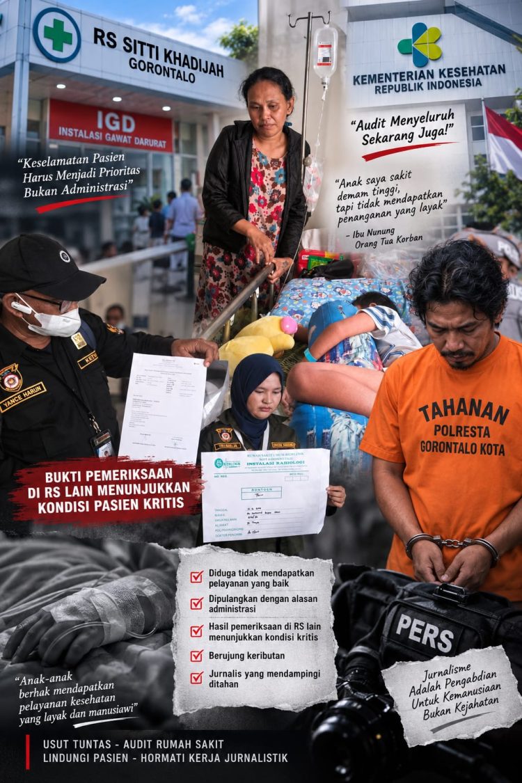 AKPERSI Bongkar Sisi Lain Penahanan Jefri Taha alias Bang Yoker: Anak Disebut Kritis, Dipulangkan, Berujung Keributan dan Penahanan