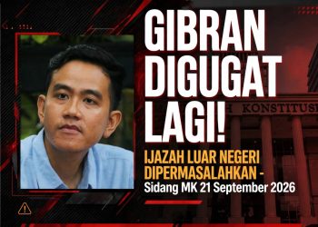 MK Sidangkan Lagi Syarat Cawapres Gibran di 2026, Ijazah Luar Negeri Dipersoalkan Denny Indrayana